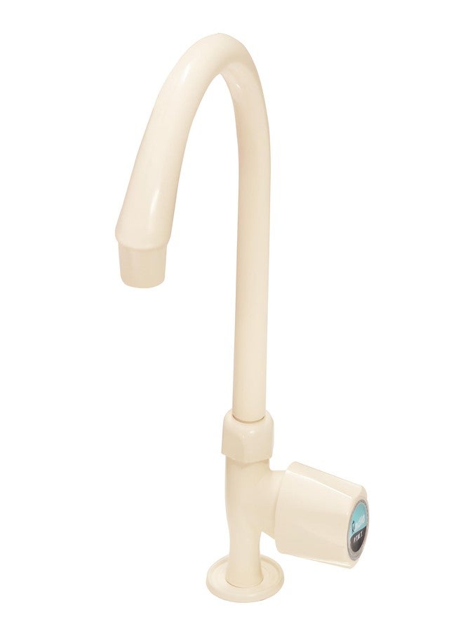 NEW WARE PVC Swan Neck Tap with Big Neck | Plastic Sink Cock for Kitchen, Bathroom & Wash Basin - Image 1